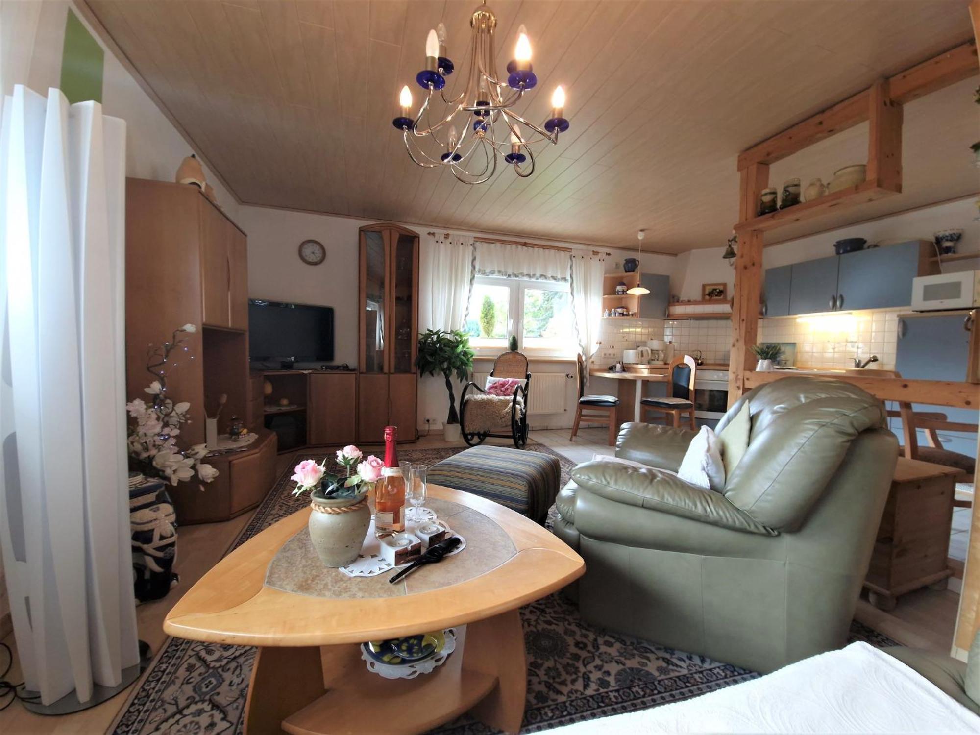 Appartement Ahlbeck, Ferienobjekt Apfel-Blume-Veilchen à Heringsdorf  Chambre photo
