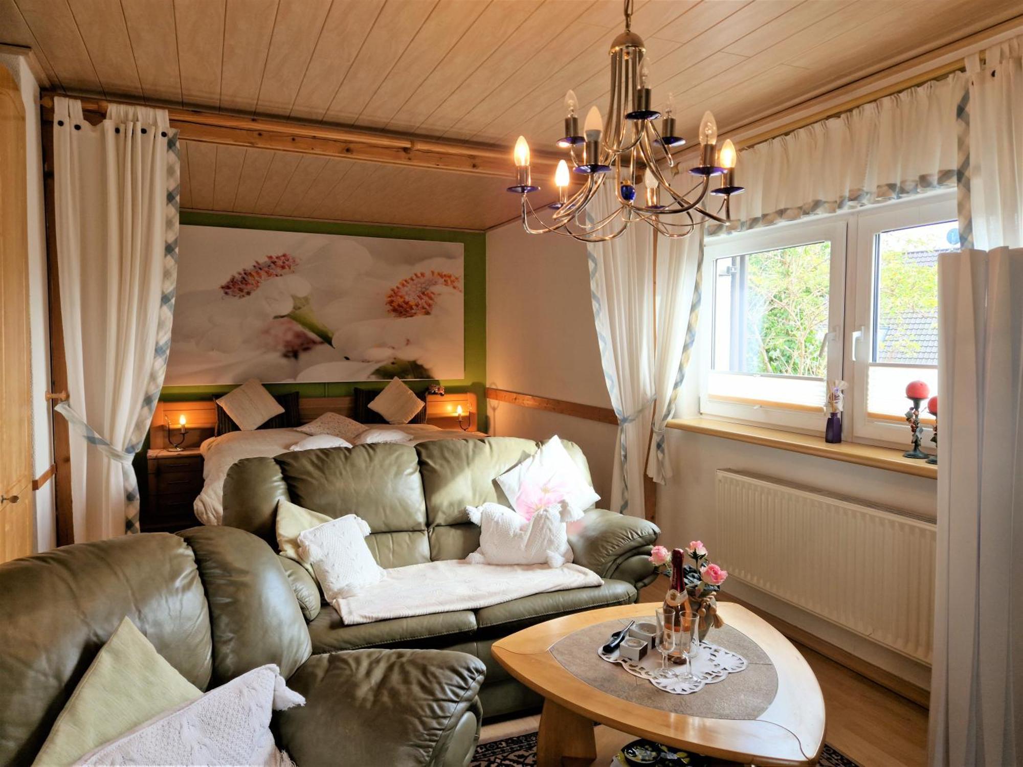 Appartement Ahlbeck, Ferienobjekt Apfel-Blume-Veilchen à Heringsdorf  Chambre photo